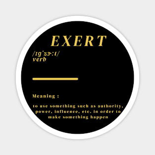 Word Exert Magnet